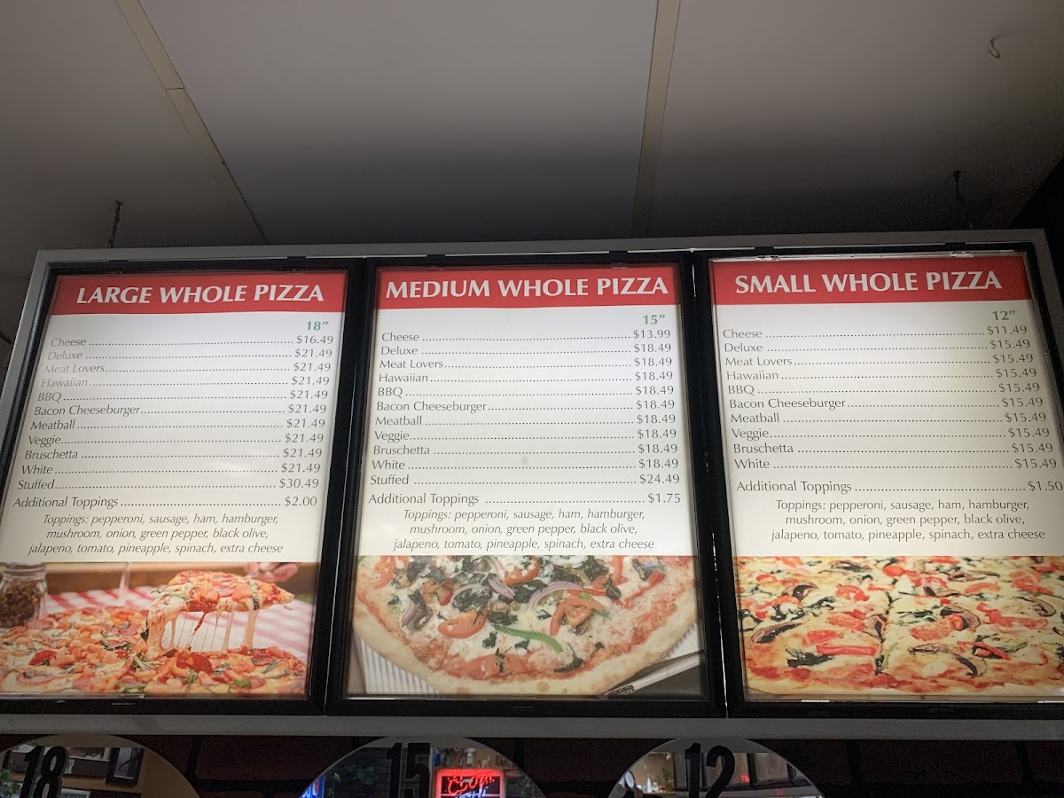 Milano's N.Y. Pizza Menu - Image 4