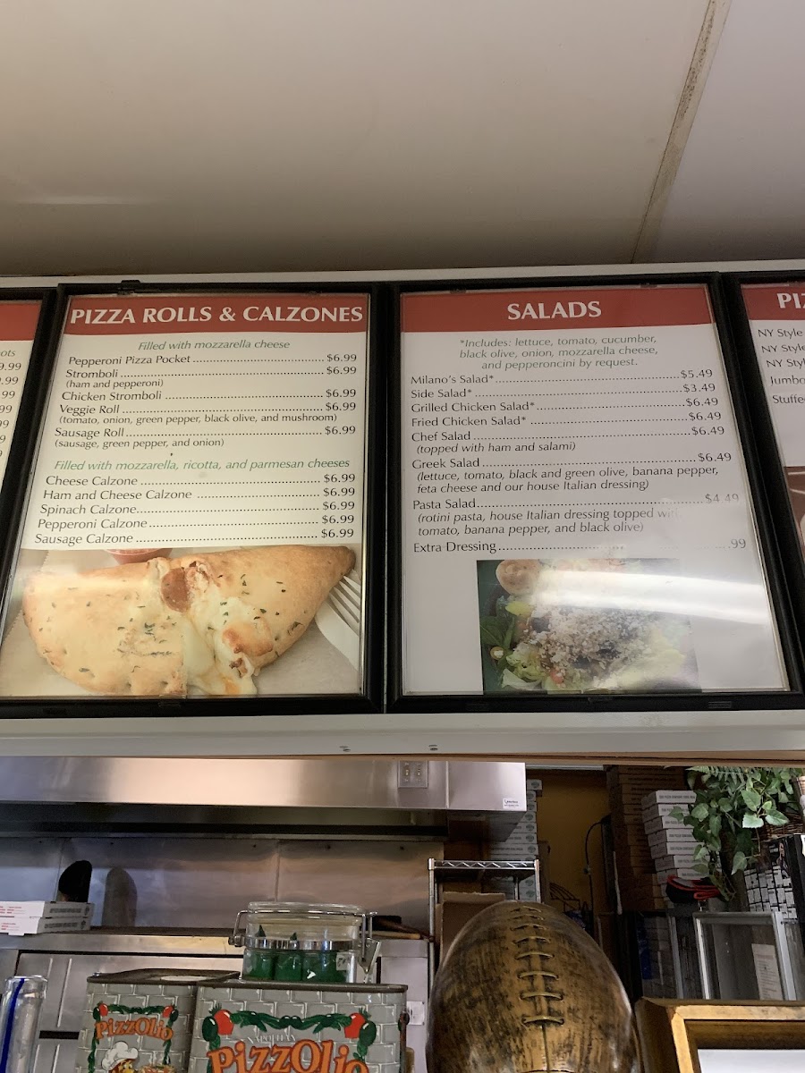 Milano's N.Y. Pizza Menu - Image 6